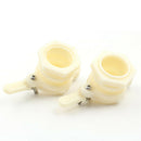 2Pcs Bee Honey Tap Gate Valve Tool Beekeeping Extractor Bottling Equipment OZ