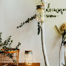 30 LED Fairy String Light Solar Mason Jar Bottle Lamp for Home Lawn Decor