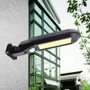 Solar Street Night Light 100COB Motion Sensor IP65 Wall Lamp (with Remote) A