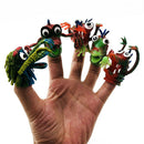5Pcs/set Baby Kids Finger Animal Educational Story Toys Puppets Monsters