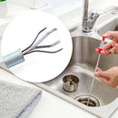 Bendable Sink Cleaning Hook Sewer Dredging Tool Spring Pipe Hair Remover Deluxe
