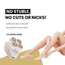 Cordless Electric Shaver Arms Face Body Hair Removal Trimmer, Rechargable