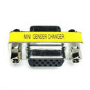 15 Pin HDMini Gender Changer Adapter Connector Female to Female Monitor JRBDAU!E