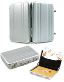 Metal Aluminum Password Briefcase Business ID Credit Holder BoxWa Card Case S9D1