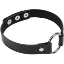 Necklace Artificial Leather Sexy Black E3V2