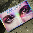 Beauty Glazed Eyeshadow Palette 18 Color Eye Shadows Shimmer Make up Waterp W6T9