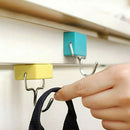 3x Super Suction Magnetic Hooks Stick Hook Kitchen Refrigerator Powerful Ma Z1N7