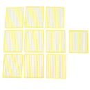 10pcs Boilie Dumbell Hair Stop Boilie Stop for Carp Fishing Extender Yellow