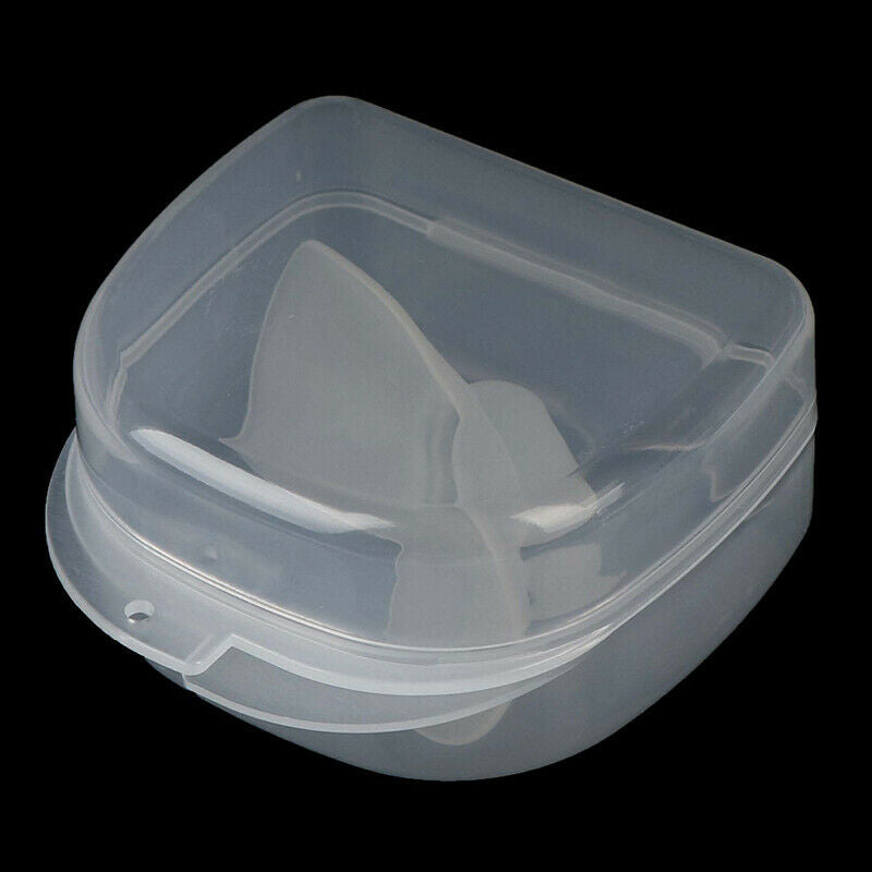 Tongue Stopper Anti Snoring Mouthpiece Device Medical Silicone Breathing Sleep3C