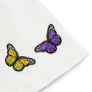 20 Pieces Butterfly Iron on Patches Embroidery Applique Patches for Arts Crafts