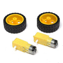2WD Smart Motor Robot Car Chassis Battery Box Set Speed Encoder for Arduino QOK