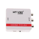 HDMI Composite AV CVBS 3 RCA to HDMI 1080p Converter Adapter Video HD