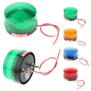 24V Always-On Warning Beacon Lights, Red, Perfect for factory workshop,
