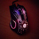Wired Gaming Mouse 5500DPI 6-Button LED USB Optical Laptop Pro Gamer For PC X4G2