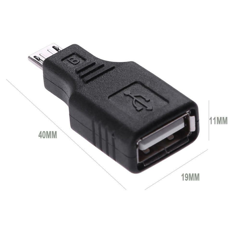 Micro USB Male to USB Female Expansion OTG Adapter Converter for Android