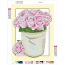 5D Flowers DIY Diamond Painting Craft Embroidery Cross Stitch Home Decorate