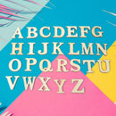 Wooden Letters Alphabet for DIY Scrapbooking Art Craft Scatter Home Decor