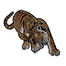 Tiger Embroidered Sew on Patche Cloth Jacket Fabric Applique Badge Craft Large