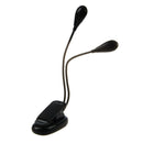 Super 2 Dual Arm White LED Music Stand Light Lamp New