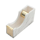 Marble Desktop Adhesive Tape Dispenser Cutter Core Office School Supplies
