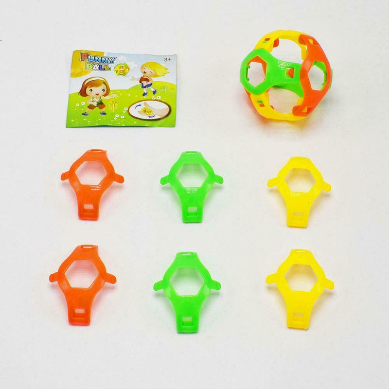 6pcs/lot DIY Assembly Plastic Ball Creative Children Early Education Toys