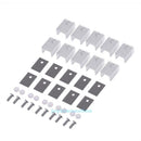 TO-220 Cooling Radiator Aluminum Heatsink Transistor Heat Sink Cooler for PC