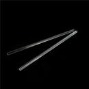 2pcs Lab Use Stir Glass Stirring Rod Laboratory Tool 6*200mm Nw