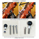 Motorcycle Mobile Phone Bracket Support Holder Fixed Ball Head M8 Refit Kit