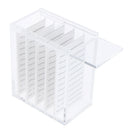Clear Acrylic False Eyelash Organizer Case, 5 Layers (1 Box) Durable Eyelash