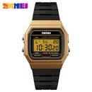 Skmei Fashion Sports Couple Watch Digital Luminous Waterproof Date Pu Strap