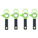 4 pack 3 In 1 Avocado Peach Slicer Corer Fruit Peeler Cutter Kitchen GadgetB Bj