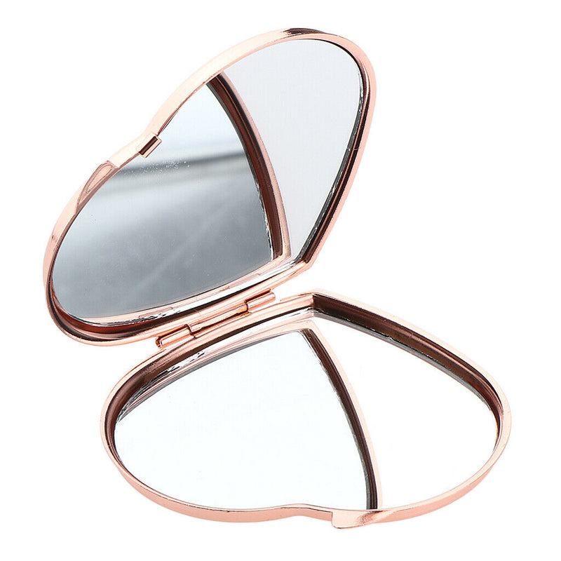 Travel Makeup Mirrors - Compact, Portable, Folding, Super-thin, Durable, Double