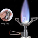 Compact Camping Gas Stove Burner Folding Ultralight Propane Canister Tank Stove