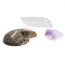 6Pcs Natural Quartz Crystal Kyanite Mineral Specimens Rough Stone 50g