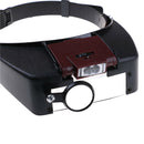 10X Headband Magnifying Glass Eye Repair  Tool Magnifier LED Light Glasses LJ