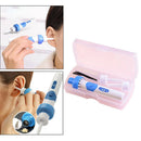 2 Pcs Electric Cordless Vacuum Ear Cleaner Wax Remover Clean Tool Safe Painless