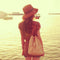 Ladies Modern Tassel Straw Knitted Ladies Handbag Handbag Shoulder Bag Perf Z8C9