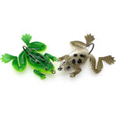 10x Frog Fishing Lures Soft Topwater Frog Crankbait With Hook