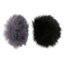 2pcs Microphone Outdoor Recording Windscreen Wind Muff for Lavalier Lapel Mic