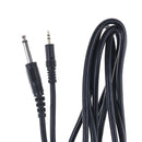 3.5mm to 6.3mm Male Jack Audio Cable 2M for MP3 Pickup I215 Instrument FT