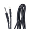 3.5mm to 6.3mm Male Jack Audio Cable 2M for MP3 Pickup I215 Instrument FT