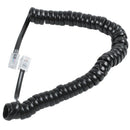9.3" Black RJ9 Telephone Phone Modem Coil Line Cord Cable E3T4