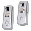 2 x Door Exit Push Release Button Switch For Electric Access Control System
