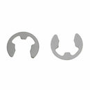 200Pcs Stainless Steel E Clip Washer Assortment Kit Circlip Retaining Ring