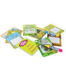 Water Drawing Card 26 Alphabet Coloring Book & 2 Magic Pen Letter Card Pain T9K9