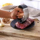 Kitchen Stainless Garlic Press Crusher Rocking Mincer Squeezer 11*5.1*7.2cm #