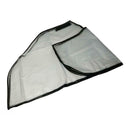Waterproof Dustproof Zipper Hood Rain Cover For Golf Club Stand Bag & Push Cart