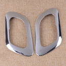 4pcs Door Handle Bowl Cover Fit For Peugeot 3008 2009-2015 Molding Bezel Trim