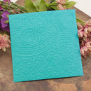 Flower Printed DIY Scrapbooking Plastic Embossing Template Folder Stencil