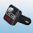 Wireless Bluetooth 4.2 Car Kit FM Transmitter Radio MP3 Player USB Charger GFF